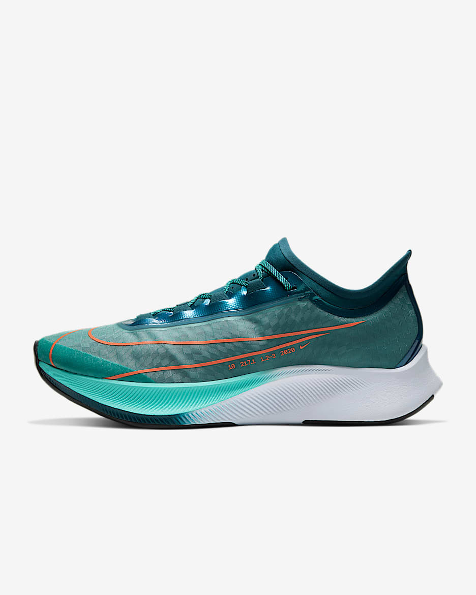 シューズ NIKE ZOOM FLY3 PRM HAKONE NIKE ZOOM FLY 3 PRM HAKONE NEPTUNE GREEN HYPER CRIMSON CD4570 300